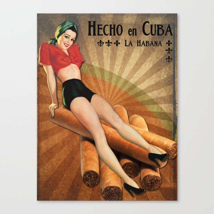 Havana Sunburst Canvas Print