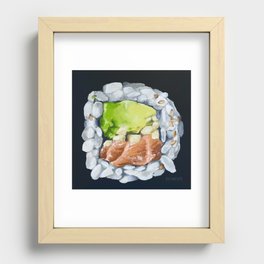 Sushi Roll Recessed Framed Print