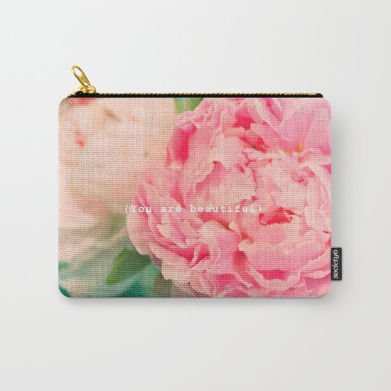 {You are beautiful} Carry-All Pouch