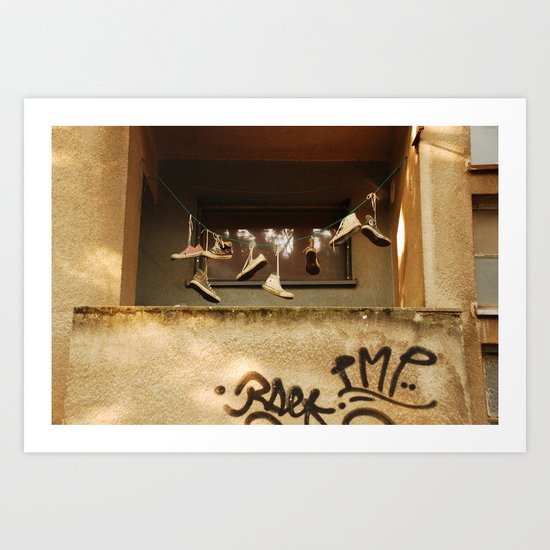 All Stars balcony Art Print