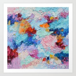 Candy Forest Art Print
