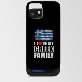 Greek Family iPhone Card Case