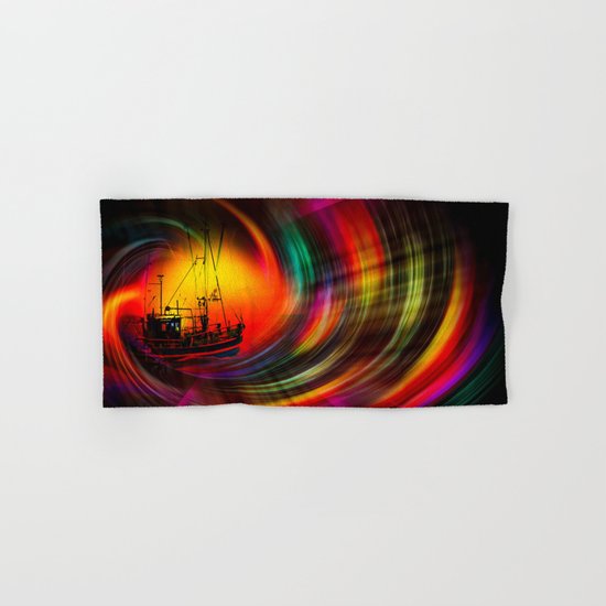 Time Tunnel 3 Hand & Bath Towel