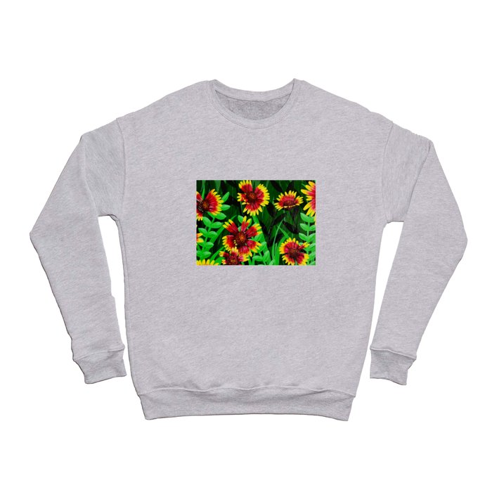 Oklahoma Wildflowers Crewneck Sweatshirt