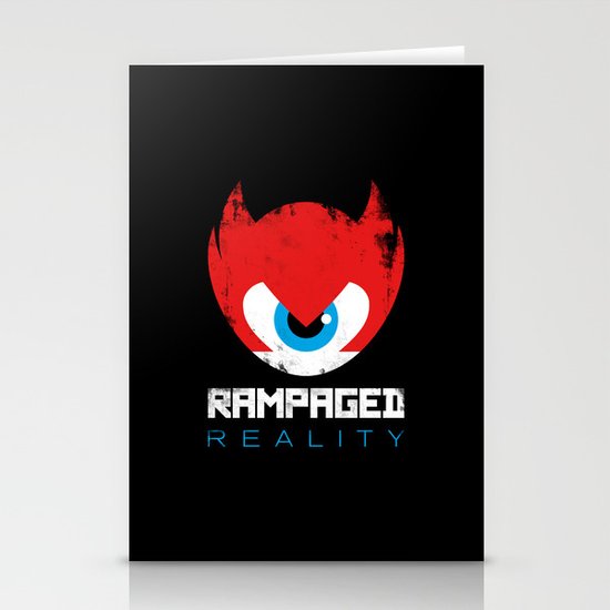 Rampaged Reality Stationery Cards