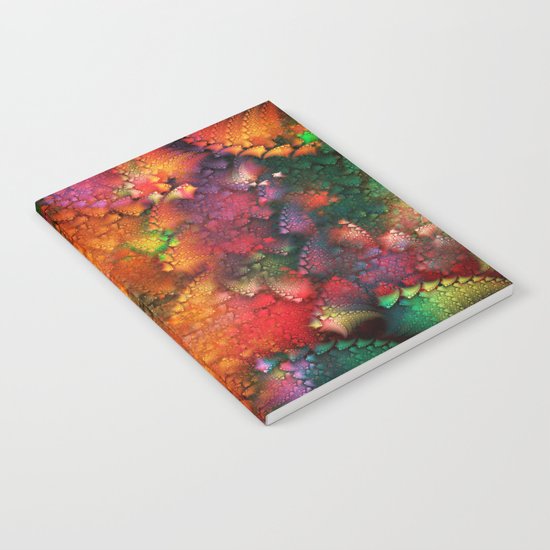Dragon's tail pattern Notebook