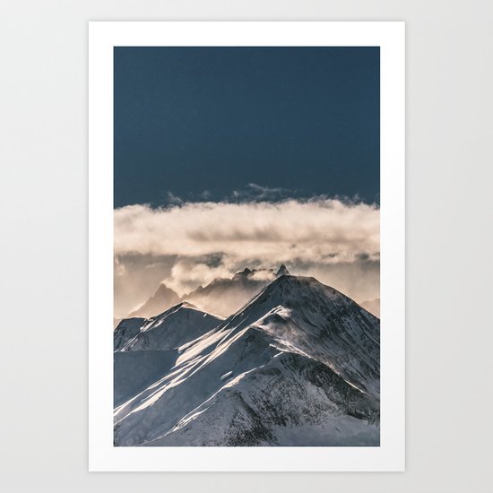 Mountains II #landscape photography Art Print