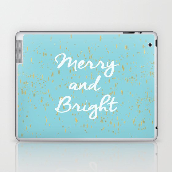 Merry and Bright Laptop & iPad Skin