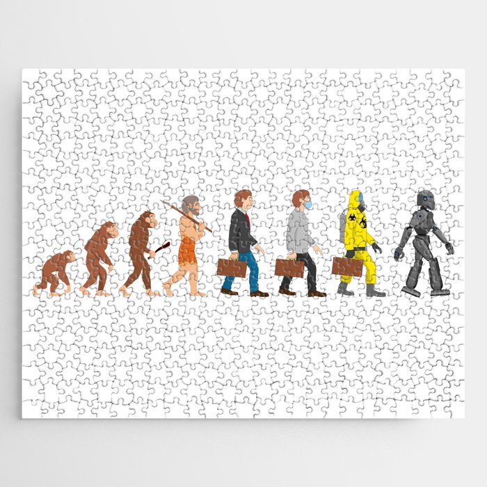 Evolution - past to our far future Jigsaw Puzzle