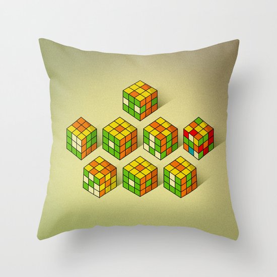 I lov? you Throw Pillow