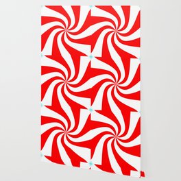 Peppermint Swirl Wallpaper