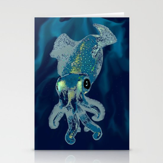 Subaquatic Aurora Stationery Cards