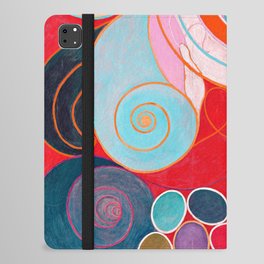 The Ten Largest, Group IV, No.4, Red by Hilma af Klint iPad Folio Case