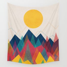 Uphill Battle Wall Tapestry