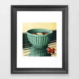 Big Bowl of Fruit Framed Art Print