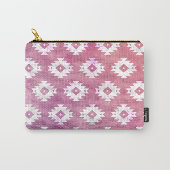 Aztec Pattern 10 Carry-All Pouch