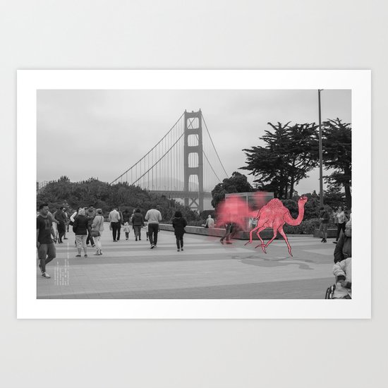 Unseen Monsters of San Francisco - Lil Waterayloo Art Print