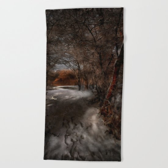 Danube II Beach Towel