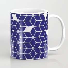 Poinsettia Stars – Navy Coffee Mug