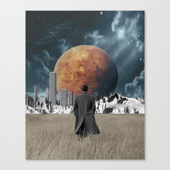 Out of the past & into the future Canvas Print