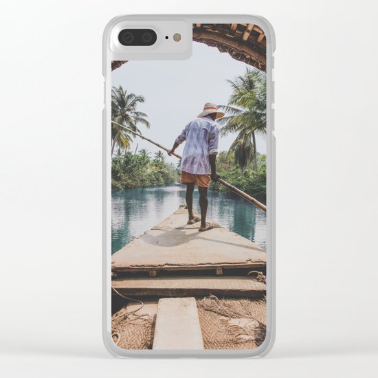 Rivers of India Clear iPhone Case