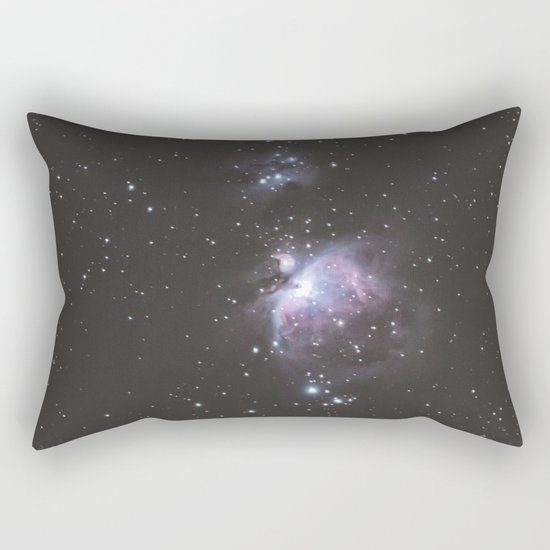 Orion And Running man Nebula's Rectangular Pillow
