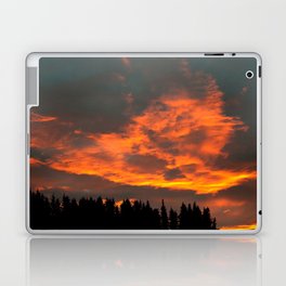Fire Clouds Laptop & iPad Skin