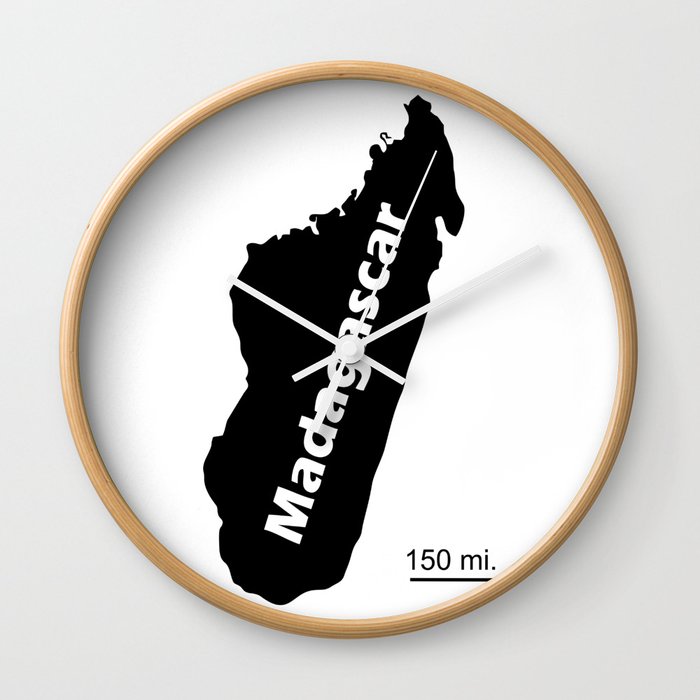 Madagascar Wall Clock