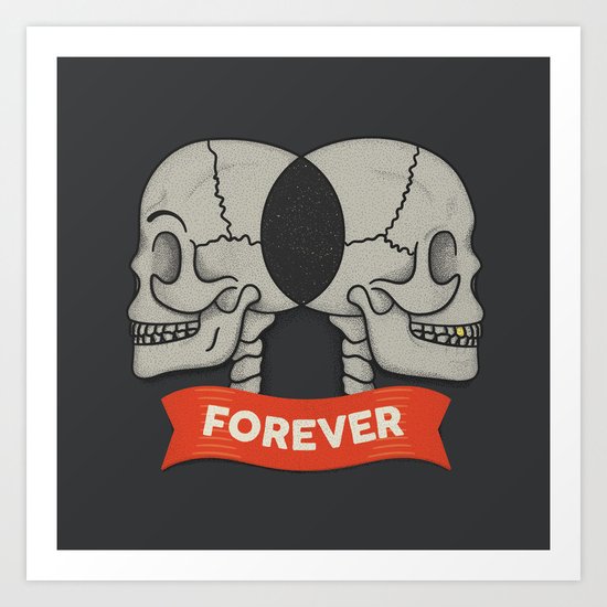 Together Forever Art Print