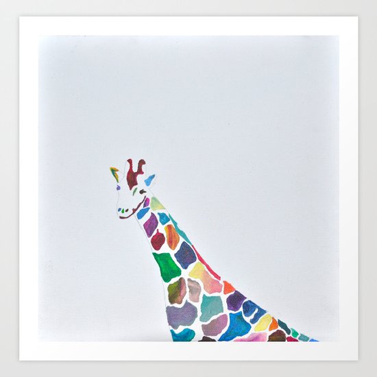 Show Your Real Spots - Giraffe Art Print