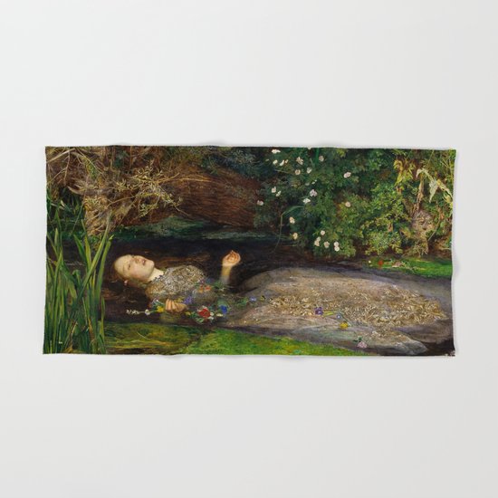 Ophelia from Hamlet Oil Painting by Sir John Everett ...