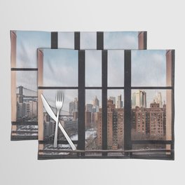 New York City Window View Placemat