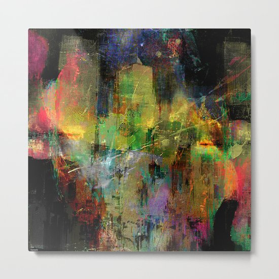 where is my city ? Metal Print