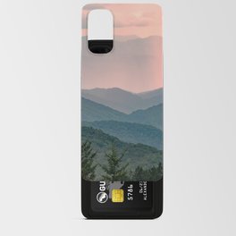 Smoky Mountain Pastel Sunset Android Card Case