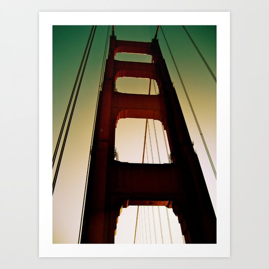 Golden Gate Part Two Art Print