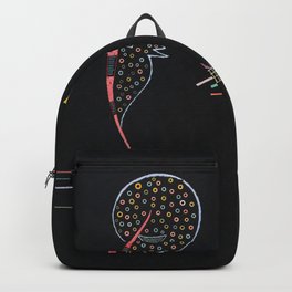 Deux Côtes (Two Sides) Wassily Kandinsky (1938) Backpack