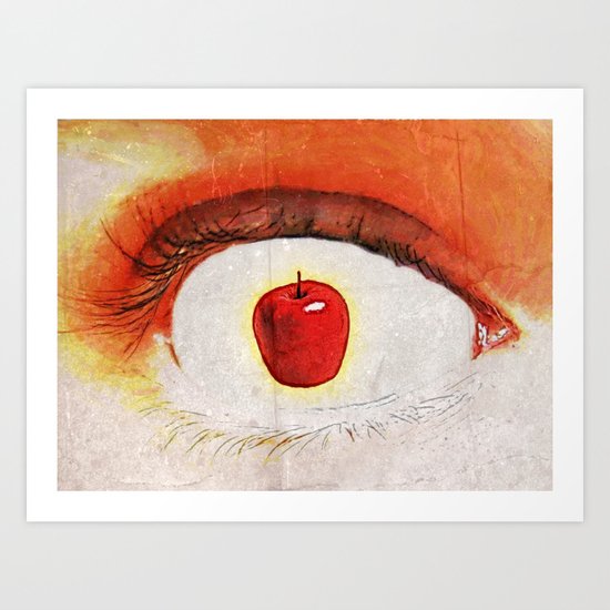 Apple of My Eye 000 Art Print