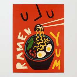 Yum Ramen Poster