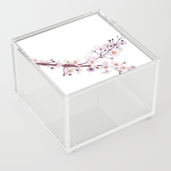 Cherry Blossom/Sakura  Acrylic Box
