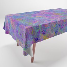 Navigating through Purple Tablecloth