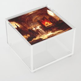 Lucifer Throne in Hell Acrylic Box