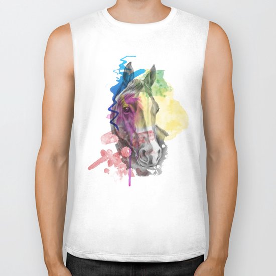 horse Biker Tank