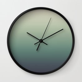 color gradient   blue ,green, grey - autumn colors Wall Clock | Gradation, Pattern, Water, Design, Graphicdesign, Pastel, Abstract, Color, Green, Background 