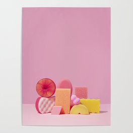 Pink Sponges nº2 Poster