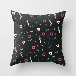 Color Series 002 Throw Pillow | Colors, Graphicdesign, Digital, Pattern, Memphis 