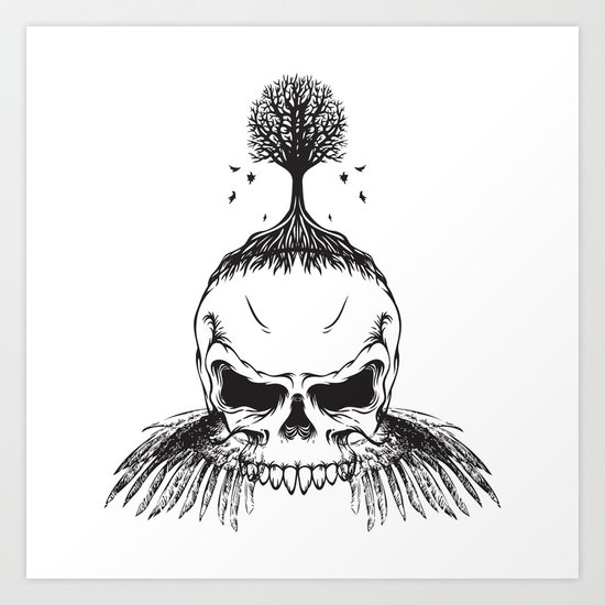 The Fall of Earth Art Print