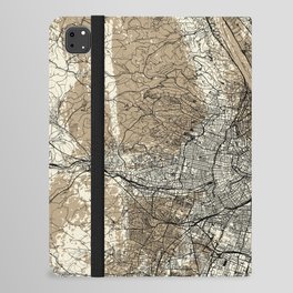 Austria, Vienna - Illustrated Map iPad Folio Case