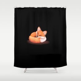 Sleeping Fox Shower Curtain