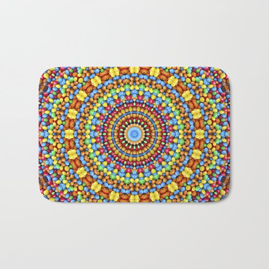 Kaleidoscope Candy Bath Mat