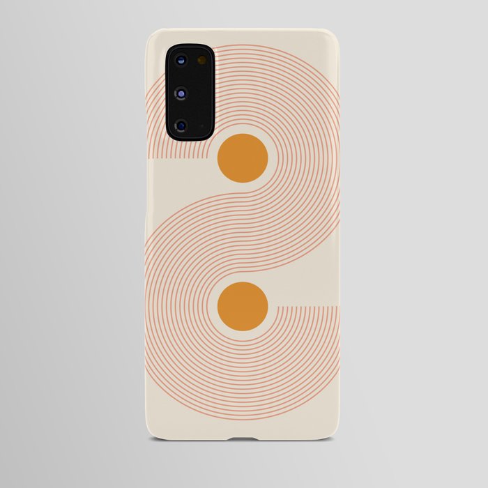 Abstraction_NEW_SUN_LINE_POP_ART_MInimalism_00S10 Android Case